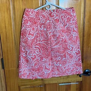 Lands End skirt